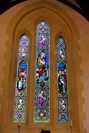 Sawrey St Peter - Detail of Stained Glass